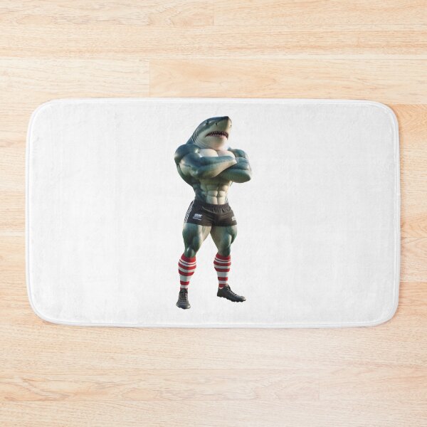 Item preview, Mako shark Rugby Player designed and sold by SpendieSellers.