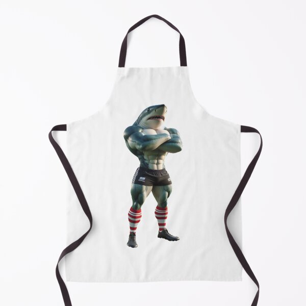 Item preview, Mako shark Rugby Player designed and sold by SpendieSellers.