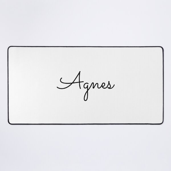Item preview, Writing Agnes Name Label designed and sold by NormadWorld.