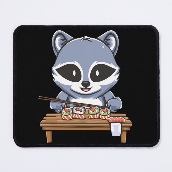 Item preview, Street cat eats sushi designed and sold by GenZ-Fashion.