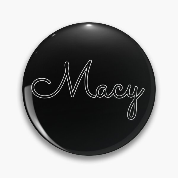 Item preview, Writing Macy Name Label (Black) designed and sold by NormadWorld.