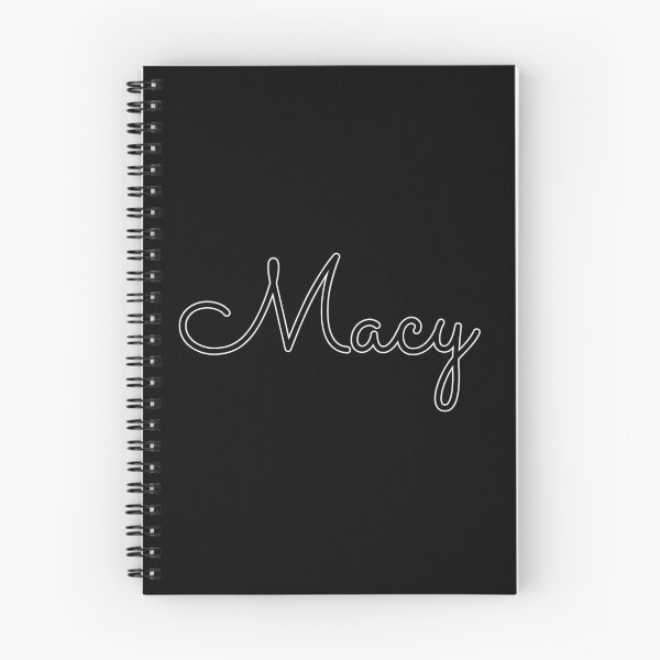 Item preview, Writing Macy Name Label (Black) designed and sold by NormadWorld.