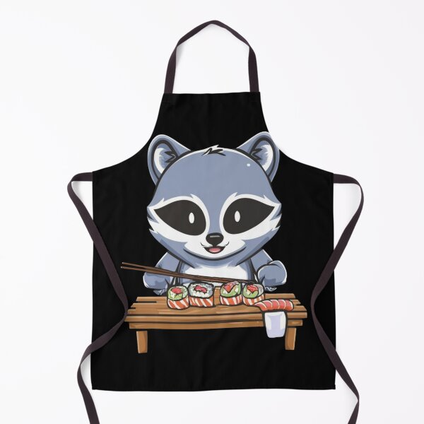 Item preview, Street cat eats sushi designed and sold by GenZ-Fashion.