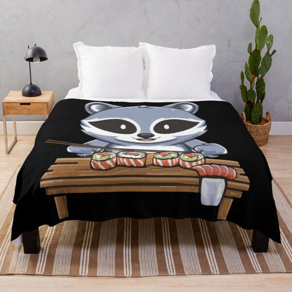 Item preview, Street cat eats sushi designed and sold by GenZ-Fashion.