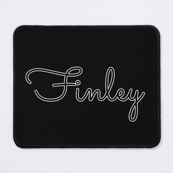 Item preview, Writing Finley Name Label (Black) designed and sold by NormadWorld.