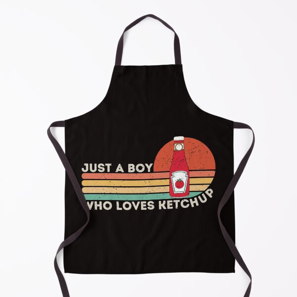Item preview, Just a Boy Who Loves Ketchup Vintage Catsup Condiment Lover Boys, kids Ketchup Lovers T-Shirt designed and sold by demiano-shirt.
