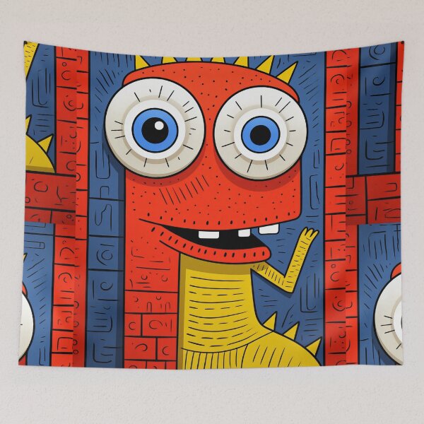 Item preview, Cartoonish Lizard Illustration designed and sold by Piotrek0001.