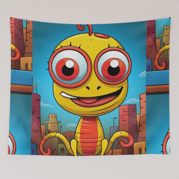 Item preview, Cartoonish Lizard Illustration designed and sold by Piotrek0001.