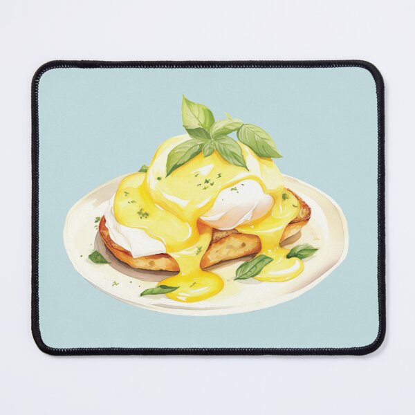 Item preview, Plate of Egg Benedict with Hollandaise Sauce designed and sold by Alicia Chee.