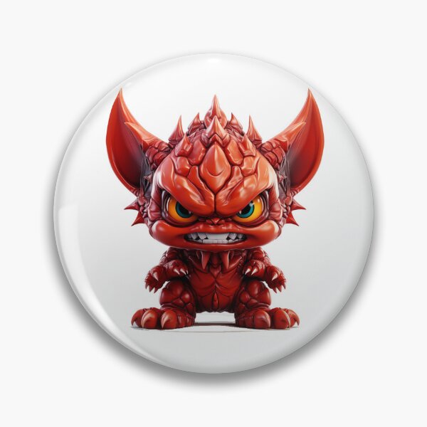 Item preview, Devilishly Adorable: Unleash the Charm with Our Cute Red Devil Pattern – Wear Your Wicked Side in Style! designed and sold by Ignorant-Artist.