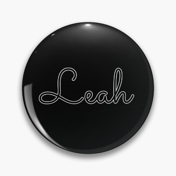 Item preview, Writing Leah Name Label (Black) designed and sold by NormadWorld.