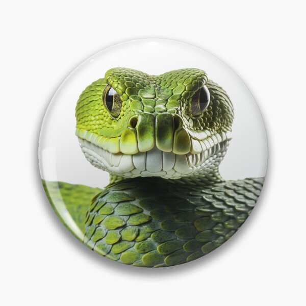 Item preview, Venomous Elegance: Unleash Fear with Our Sinister Green Viper Snake Pattern – Embrace the Serpent's Sinister Allure! designed and sold by Ignorant-Artist.