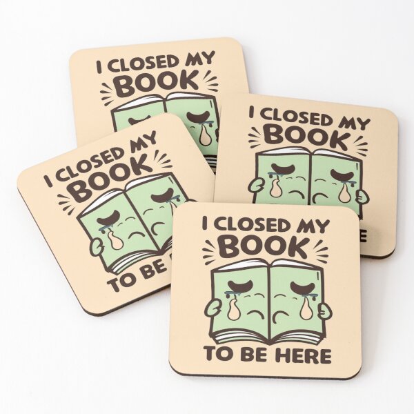 Item preview, I closed My Book To Be Here designed and sold by UrbanGraphixs.