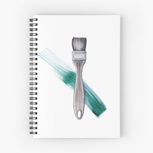 Item preview, Paint Brush with Green Paint Stroke designed and sold by SvettyArt.