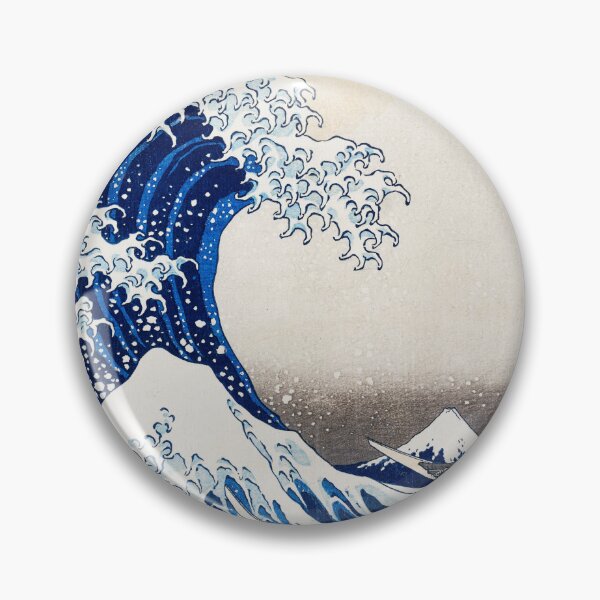 Item preview, katsushika hokusai the Wave off Kanagawa (1830-1833) vintage Japanese designed and sold by HobertShoop.
