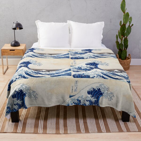 Item preview, katsushika hokusai the Wave off Kanagawa (1830-1833) vintage Japanese designed and sold by HobertShoop.