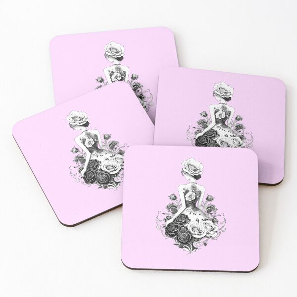 Item preview, My lady rose Black & White #BW00 designed and sold by Oyannami.