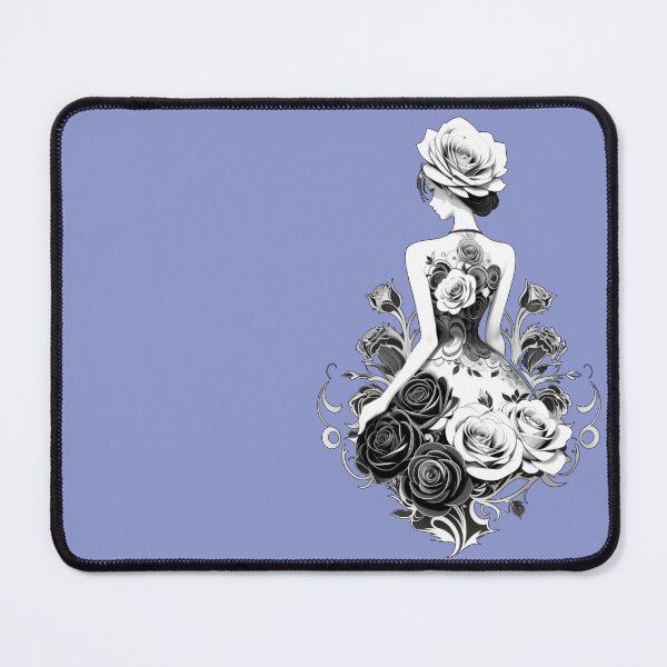 Item preview, My lady rose Black & White #BW00 designed and sold by Oyannami.