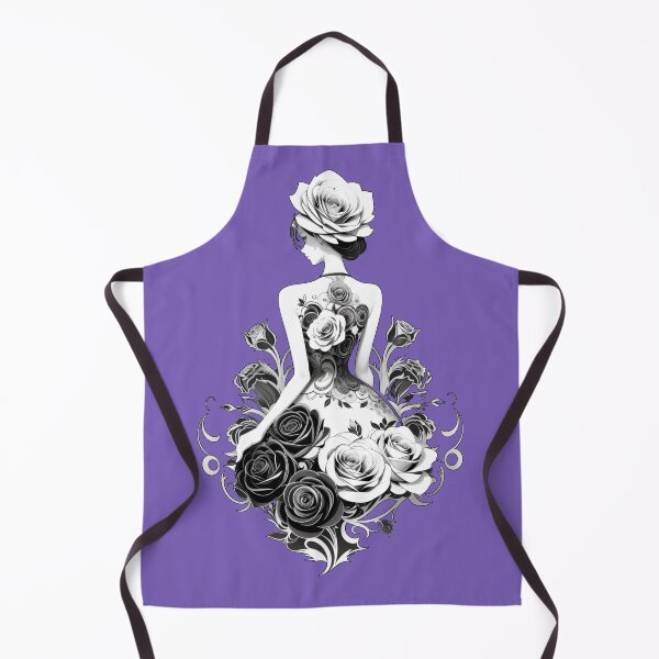 Item preview, My lady rose Black & White #BW00 designed and sold by Oyannami.