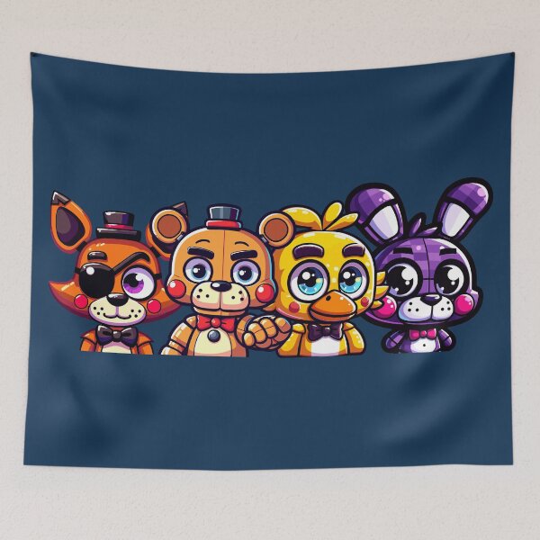 Item preview, Freddy, Foxy, Chica, Bonnie,  designed and sold by Monkey-Bar.