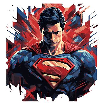 "Unleash the Hero Within with Iconic Superman Designs #3" Sticker for