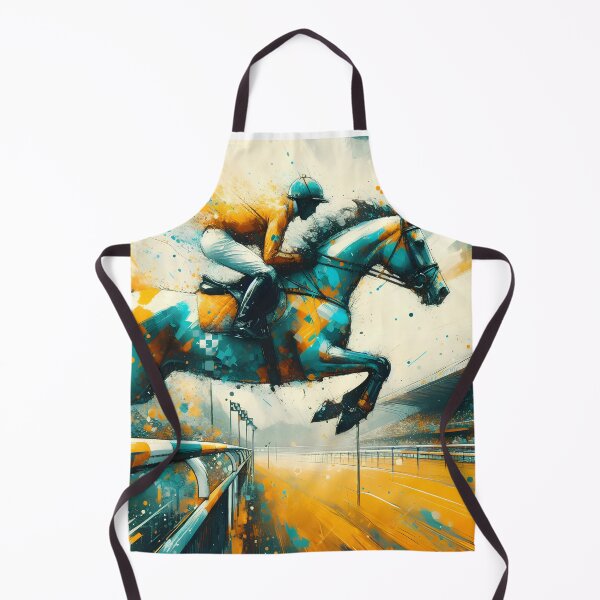Item preview, Jockey Design | Horse Art | Horse Riding designed and sold by TrueArtVibes.