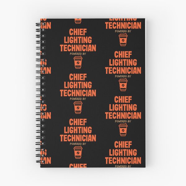 Item preview, Chief Lighting Technician Powered by Coffee designed and sold by NermilioDesigns.