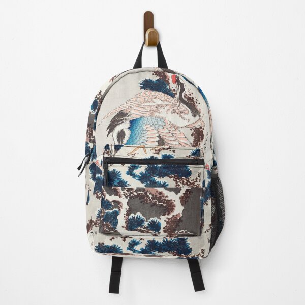 Item preview, cranes on a snowy tree (1834) by katsushika hokusai, vintage Japanese designed and sold by HobertShoop.