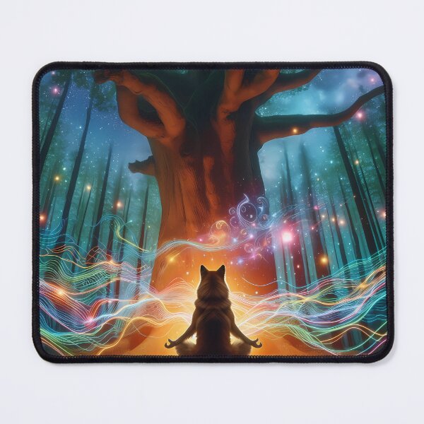 Item preview, Spiritual Cosmos Collection; Meditating Dog 4K designed and sold by omrclr.