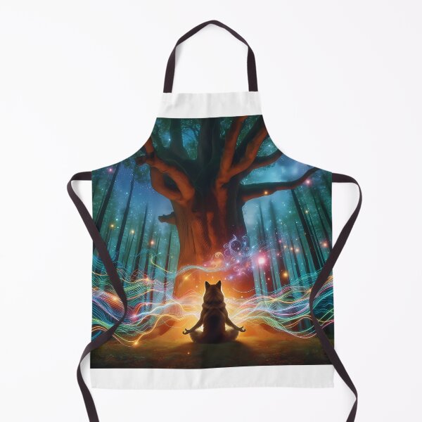 Item preview, Spiritual Cosmos Collection; Meditating Dog 4K designed and sold by omrclr.