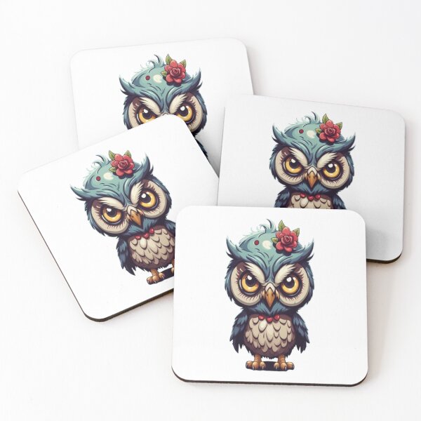 Item preview, Cute owl monster  designed and sold by Ella_Sketch.