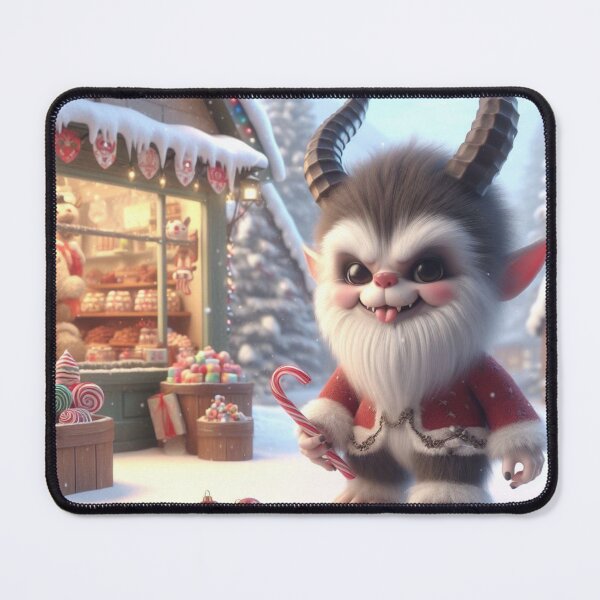 Item preview, Pastel goth Krampus, kawaii Christmas designed and sold by Spooky Witch Dream.