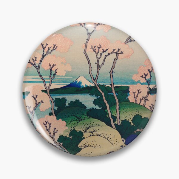 Item preview, Goten-Yama Hill, Shinagawa on the Tokaido by Katsushika Hokusai (1760-1849) vintage Japanese designed and sold by HobertShoop.