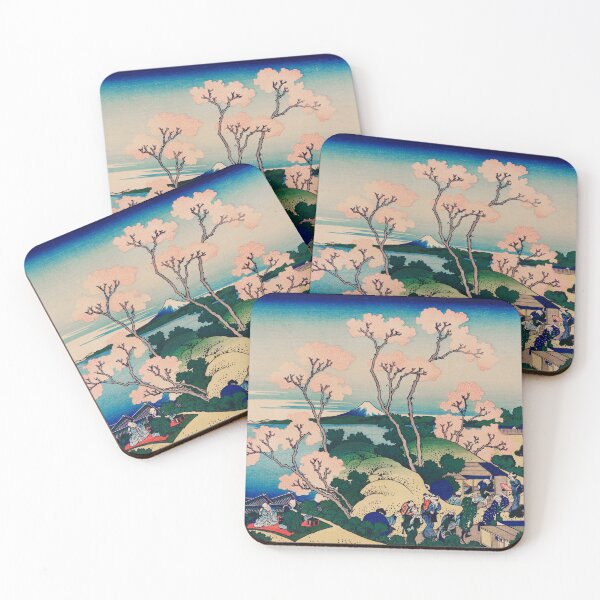 Item preview, Goten-Yama Hill, Shinagawa on the Tokaido by Katsushika Hokusai (1760-1849) vintage Japanese designed and sold by HobertShoop.