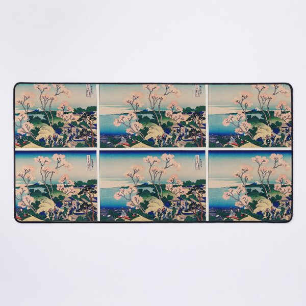 Item preview, Goten-Yama Hill, Shinagawa on the Tokaido by Katsushika Hokusai (1760-1849) vintage Japanese designed and sold by HobertShoop.