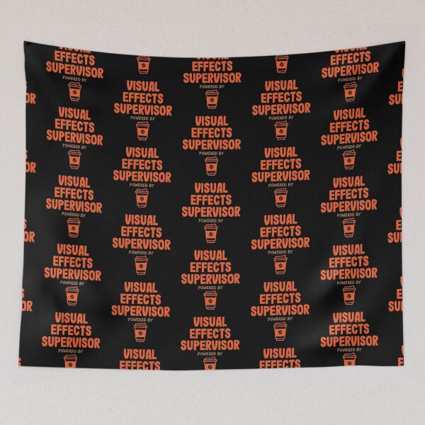 Item preview, Visual Effects Supervisor Powered by Coffee designed and sold by NermilioDesigns.