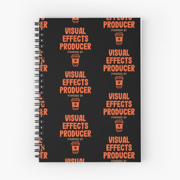 Item preview, Visual Effects Producer Powered by Coffee designed and sold by NermilioDesigns.