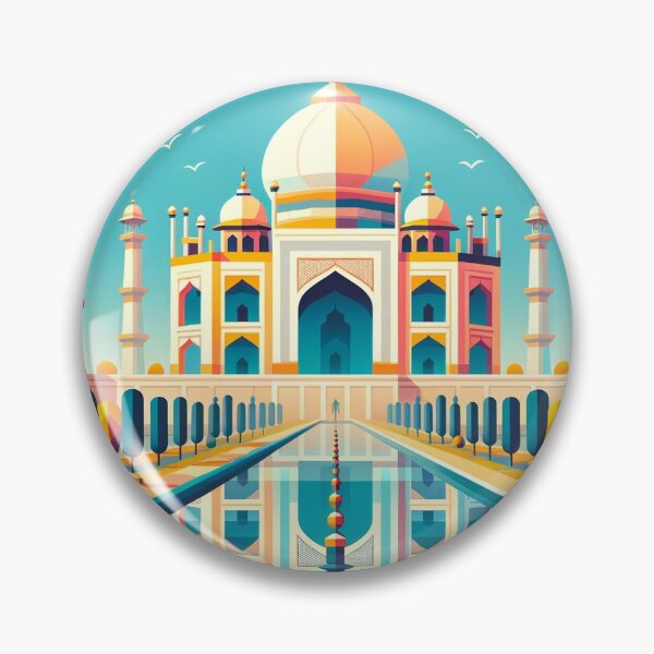 Item preview, Taj Mahal Reflections: A Symmetry of Splendor designed and sold by breezeeart.