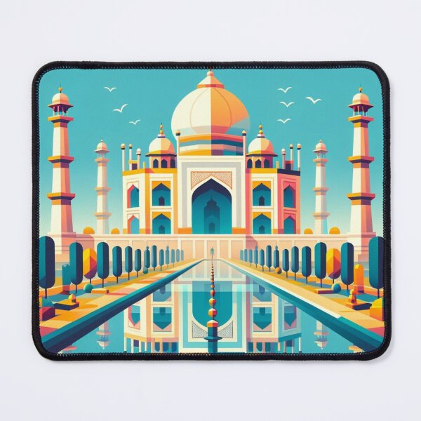 Item preview, Taj Mahal Reflections: A Symmetry of Splendor designed and sold by breezeeart.