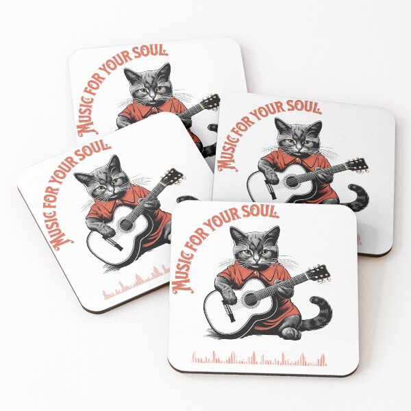 Item preview, Furry Notes: Virtuoso Cat in Digital Art designed and sold by Artedig.
