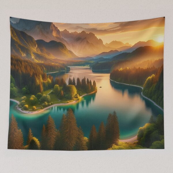 Item preview, "Tranquility at Dusk" designed and sold by APARTAI EU.