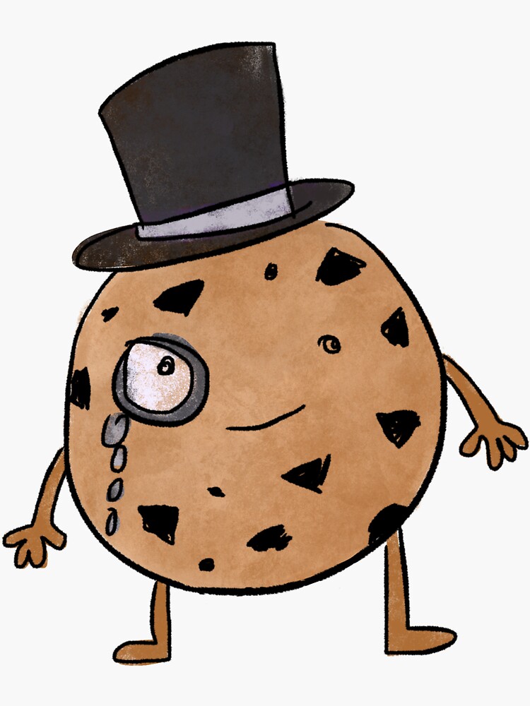 Thumbnail 3 of 3, Sticker, Gentle Cookie designed and sold by Angypants.