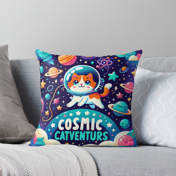 Item preview, Stellar Cat Whiskers: A Kitty's Galactic Exploration Quest designed and sold by ArtComixHaven.