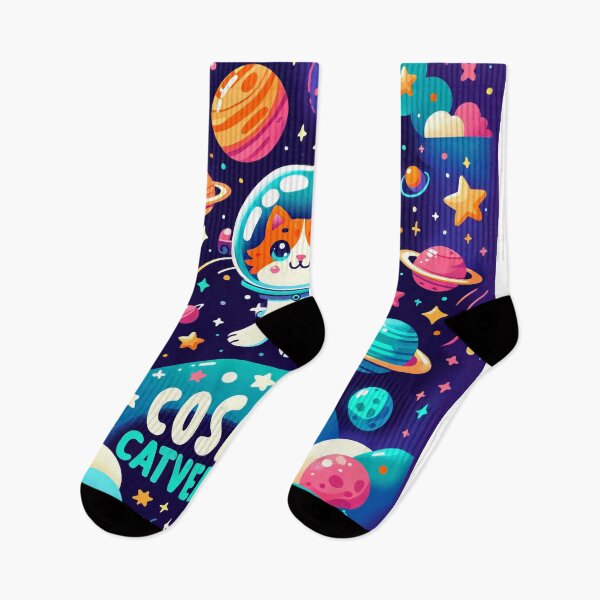 Item preview, Stellar Cat Whiskers: A Kitty's Galactic Exploration Quest designed and sold by ArtComixHaven.