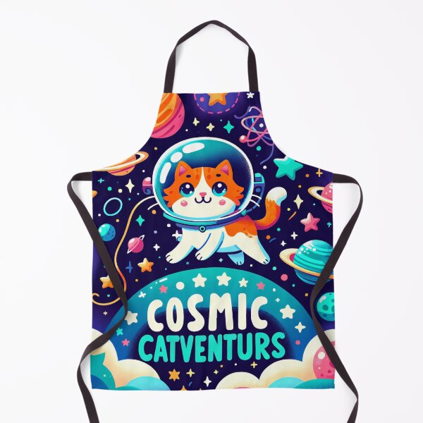 Item preview, Stellar Cat Whiskers: A Kitty's Galactic Exploration Quest designed and sold by ArtComixHaven.
