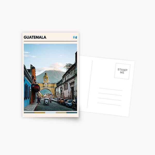 Aperçu de l'œuvre Visiter le Guatemala (Voyage à travers le monde) créée et vendue par RabbitK.