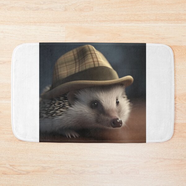 Item preview, Hedgehog with hat designed and sold by EdicionesJML.