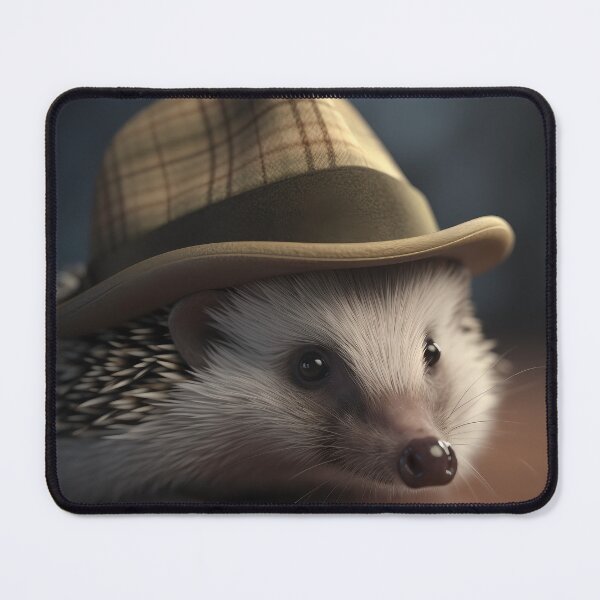 Item preview, Hedgehog with hat designed and sold by EdicionesJML.