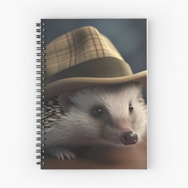 Item preview, Hedgehog with hat designed and sold by EdicionesJML.