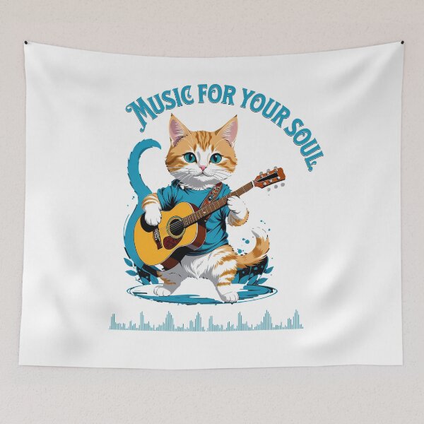 Item preview, Feline Rhythm: Symphonist Cat in Digital Art designed and sold by Artedig.